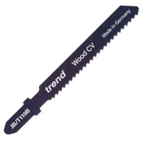 Trend JB/T119B Jigsaw Blade 75x2mm CV 5PK £7.69